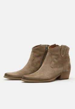 Felmini West - Cowboy-/Bikerlaarsjes - Marvin Lead Grey -Dameskledingwinkel 00fc6ea12413481e9079db06f9b1dd0e