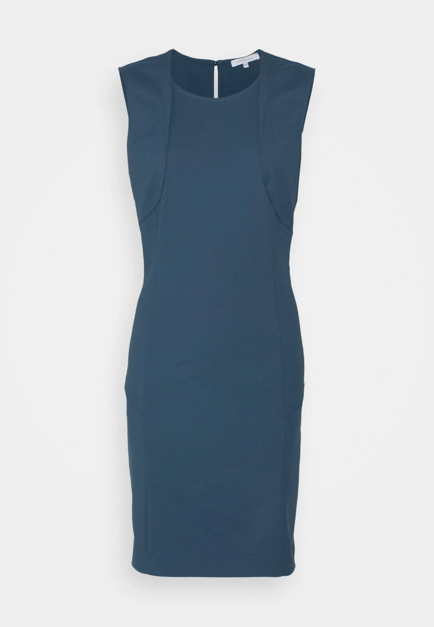 Patrizia Pepe Abito Dress - Etui-Jurk - Petrol Blue 5 Patrizia Pepe Abito Dress - Etui-Jurk - Petrol Blue - Afbeelding 5