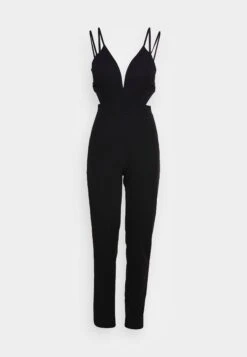 Wal G Nikita Cut Out - Jumpsuit - Black -Dameskledingwinkel 04afd8e423c54775ad2c76c32a6d2bea