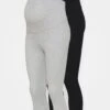 2 Pack Capri - Legging - Black/Light Grey