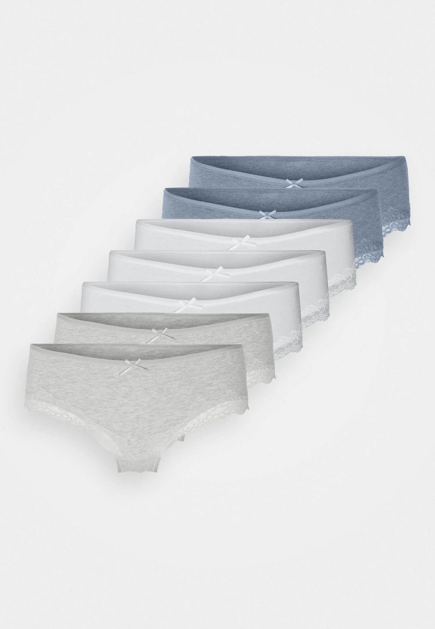 Anna Field 7 Pack - Slip - Blue/Grey/White 6 Anna Field 7 Pack - Slip - Blue/Grey/White - Afbeelding 6
