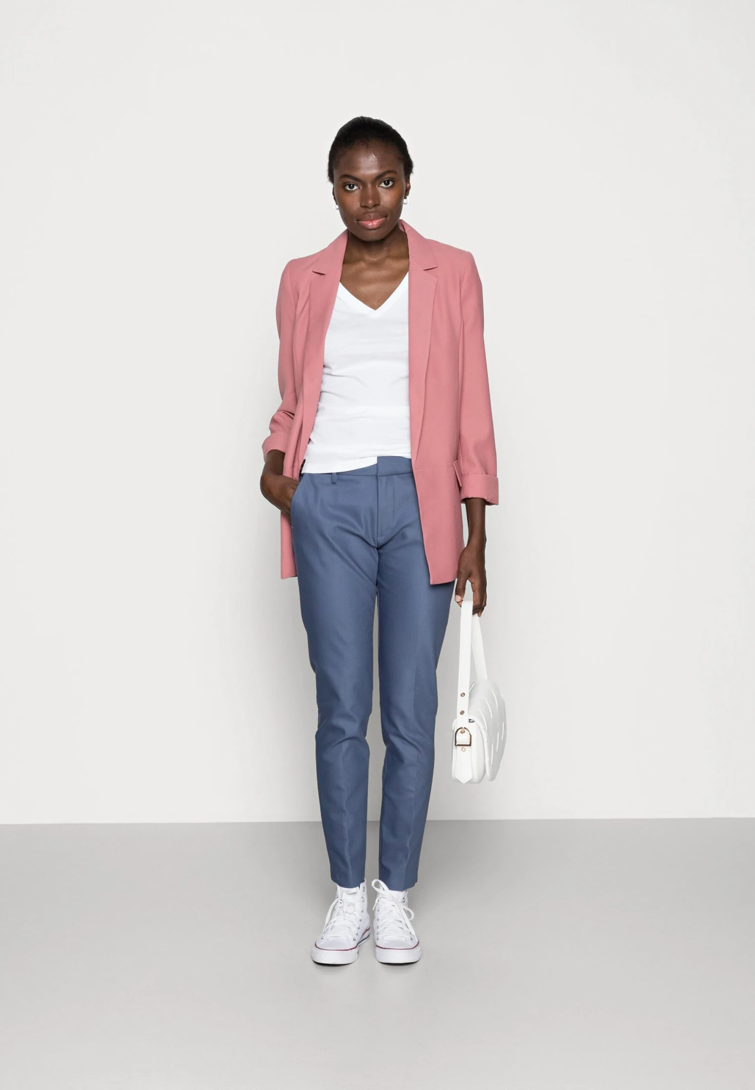 Mos Mosh Abbey Night Pant - Broek - Indigo Blue 2 Mos Mosh Abbey Night Pant - Broek - Indigo Blue - Afbeelding 2