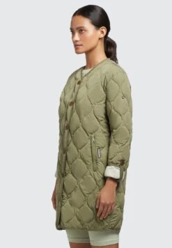 Khujo Sira - Jas - Olivgrün -Dameskledingwinkel 0f5d303ec69d4304a77940808f85309a