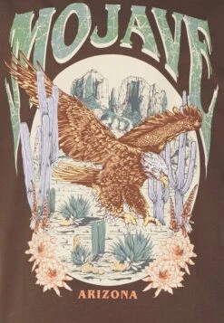 YOURTURN Unisex - T-Shirt Print - Brown -Dameskledingwinkel 0fe15e72a7d74f2b9f5faf99cadf6939