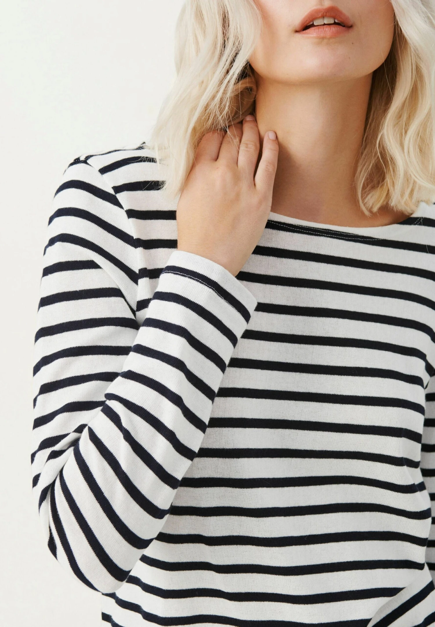 Part Two Vinka - Longsleeve - Dark Navy Stripe 4 Part Two Vinka - Longsleeve - Dark Navy Stripe - Afbeelding 4