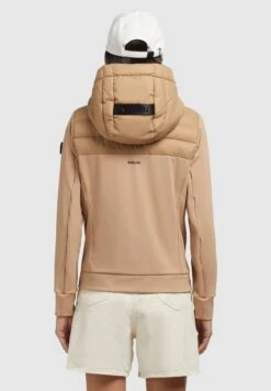 Khujo Ghita Matt - Jas - Beige -Dameskledingwinkel 12d3967ec8424da1b509ad554439e539