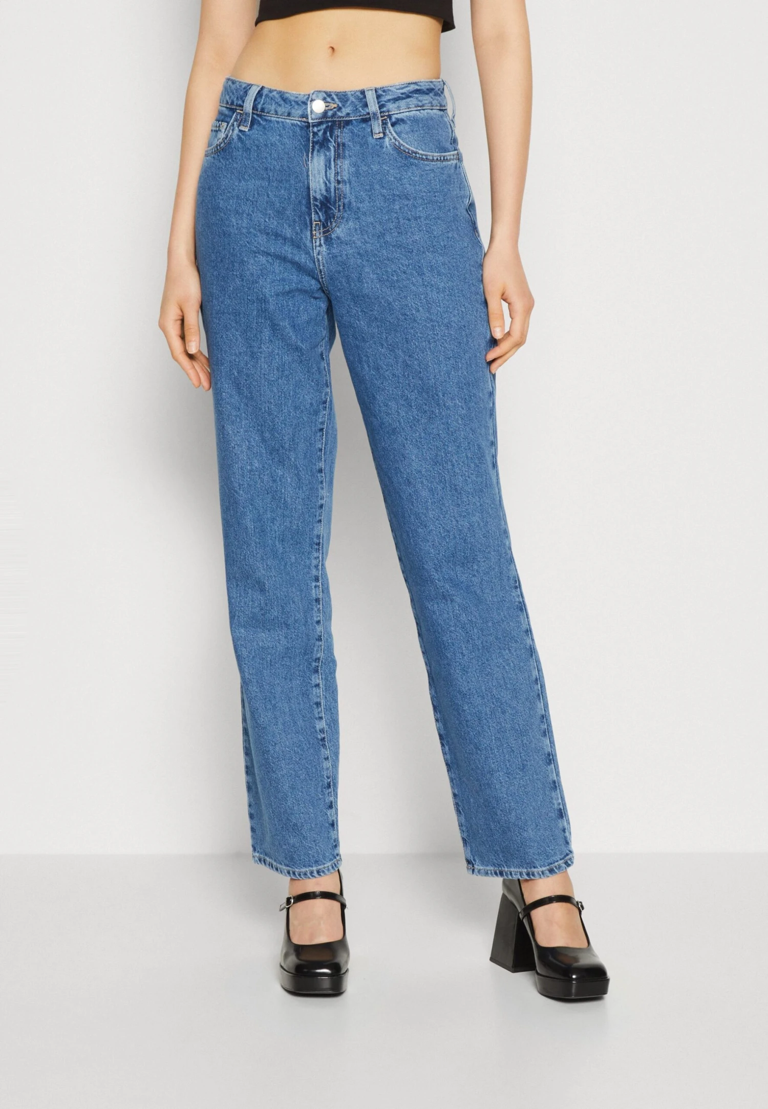 Even&Odd Straight Leg Jeans - Blue Denim 1 Even&Odd Straight Leg Jeans - Blue Denim