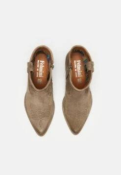 Felmini West - Cowboy-/Bikerlaarsjes - Marvin Lead Grey -Dameskledingwinkel 14d6ba6853b8456cabd85fca38fbbb47