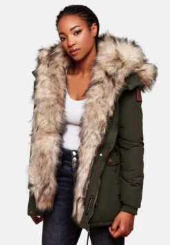 Navahoo Sweety - Winterjas - Olive 13 Navahoo Sweety - Winterjas - Olive -Dameskledingwinkel 161fced9a8714b9b8e677294652a66e1