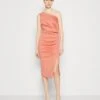 Wal G Wedding Marina Button Dress - Cocktailjurk - Pink
