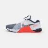 Nike Performance Metcon 8 Unisex - Trainingsschoen - White/Obsidian/Bright Crimson