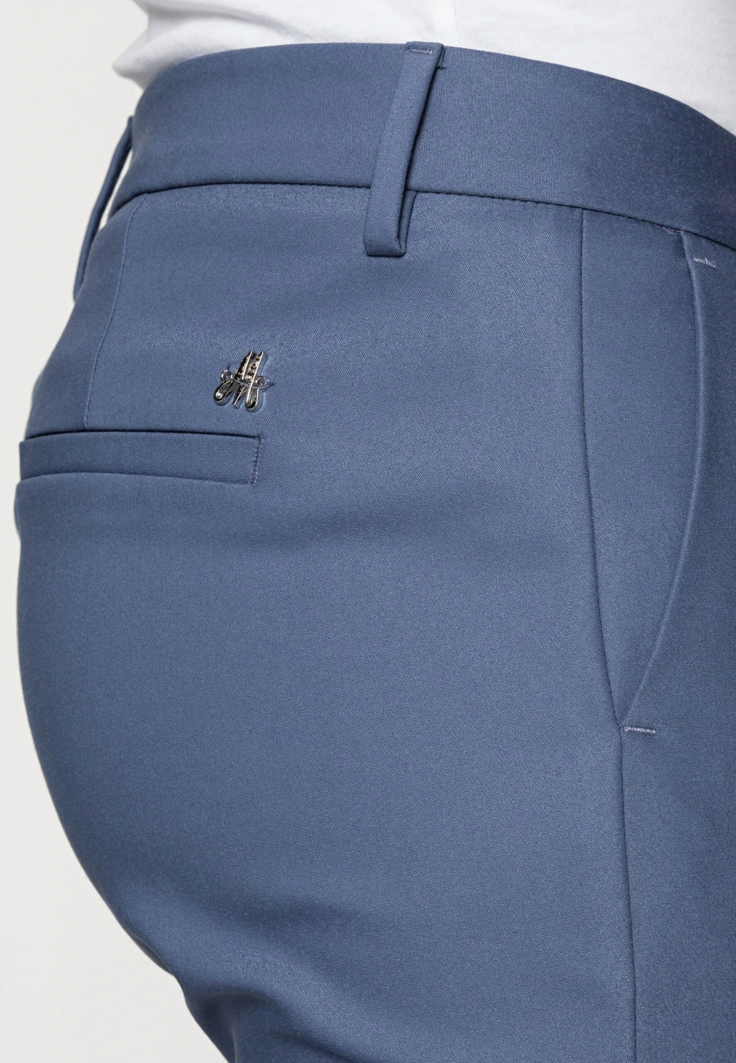 Mos Mosh Abbey Night Pant - Broek - Indigo Blue 5 Mos Mosh Abbey Night Pant - Broek - Indigo Blue - Afbeelding 5