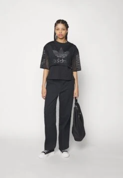 Adidas Originals Big Logo Tee 2 In 1 - T-Shirt Print - Black 14 Adidas Originals Big Logo Tee 2 In 1 - T-Shirt Print - Black -Dameskledingwinkel 2beb5aece7ce456193f1b8b989f97297