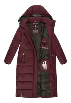 Navahoo Isalie - Winterjas - Dark Red Melange -Dameskledingwinkel 319b2932a1764671beee3254ed7f5dba