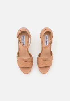Steve Madden Sivian - Sandalen Met Hoge Hak - Camel -Dameskledingwinkel 38b310d23cf3435487d59e7305c820a0