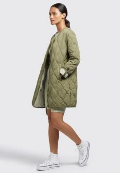 Khujo Sira - Jas - Olivgrün -Dameskledingwinkel 3cc8e7e5765c4b86854ff140a02d1985