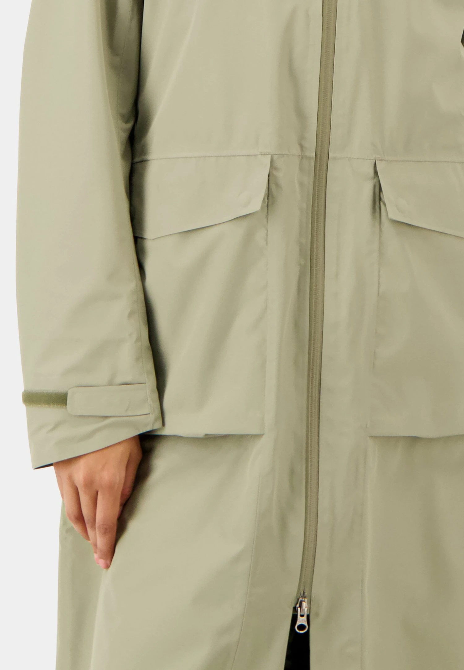 DIDRIKSONS Nadja Wns L 3 - Parka - Green 4 DIDRIKSONS Nadja Wns L 3 - Parka - Green - Afbeelding 4