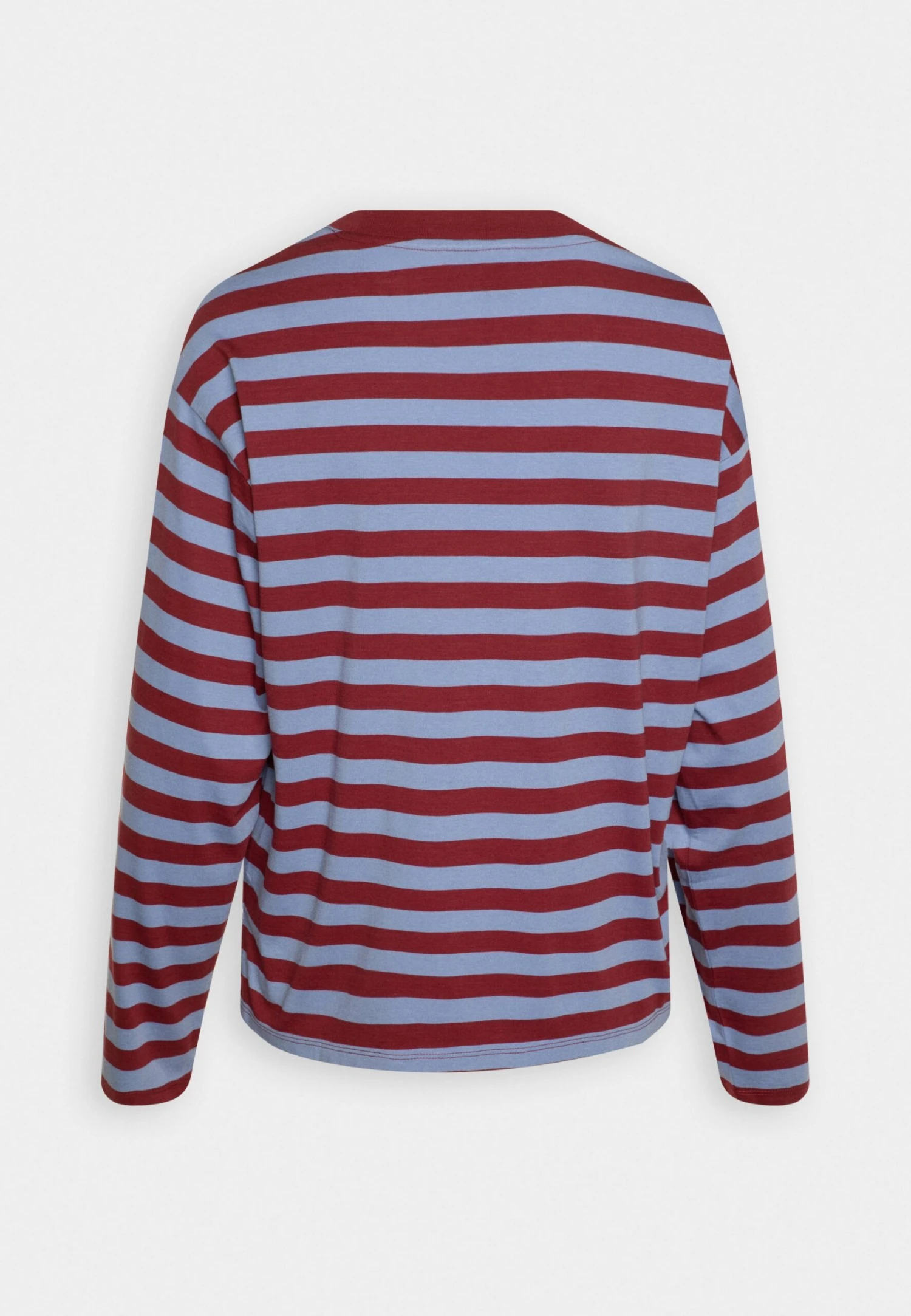 Monki Longsleeve - Dark Red/Blue 6 Monki Longsleeve - Dark Red/Blue - Afbeelding 6
