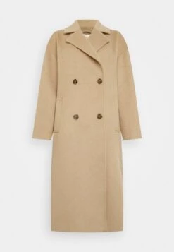 COLOURFUL REBEL Koko Fringe Coat - Mantel - Camel -Dameskledingwinkel 420d42527a8d4ed1a4de6be0fbfff791