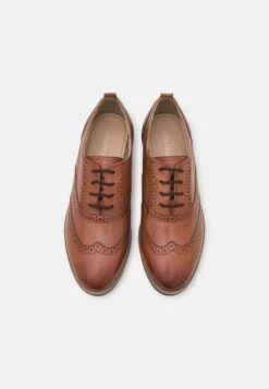 Anna Field Leather- Veterschoenen - Cognac -Dameskledingwinkel 434c1f2c47904de1be8212881283ceac