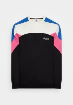 Kaotiko Crew Dru Unisex - Sweater - Ivory/Black/Royal/Fuxia -Dameskledingwinkel 44a0cf2569d04fda919473abda635e36