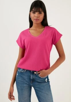 LELA Regular Fit - Blouse - Fuchsia -Dameskledingwinkel 4b30f03d63a84bb585b2003850fead5b