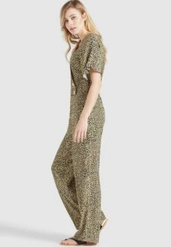Khujo Borgia - Jumpsuit - Schwarz-Gelb Geblümt -Dameskledingwinkel 4bc8f74ed863462ab43ba2f03cdd4a85