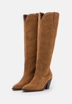 Anna Field Leather - Cowboy-/Bikerlaarzen - Cognac -Dameskledingwinkel 4c07a08dcb174130bf83a2f2b434367a