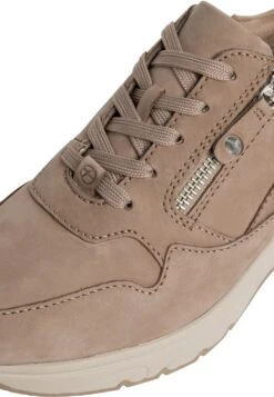 Tamaris Pure Relax - Sneakers Laag - Taupe Nubuc -Dameskledingwinkel 4e0b332a3ec043d78cf7579faa4c8b8b
