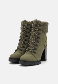 Anna Field Leather - Veterboots - Khaki 8 Anna Field Leather - Veterboots - Khaki -Dameskledingwinkel 5351ec4084c242d6a16e56ca22fd1479