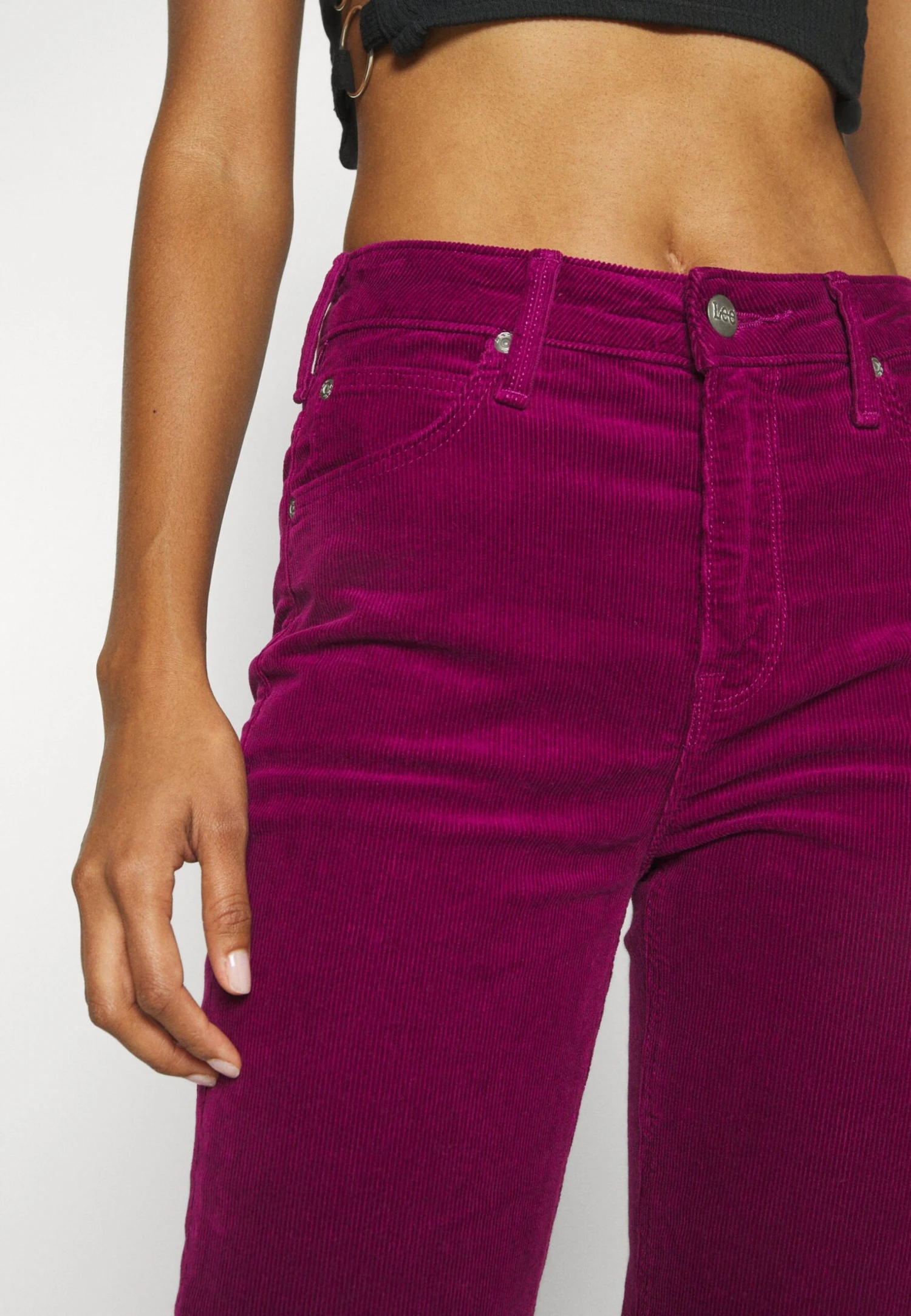 Lee Breese - Flared Jeans - Foxy Violet 7 Lee Breese - Flared Jeans - Foxy Violet - Afbeelding 7