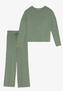 Anna Field Wide Leg - Pyjama - Khaki 11 Anna Field Wide Leg - Pyjama - Khaki -Dameskledingwinkel 56399edf15f94c88bb3bebf375bcf274