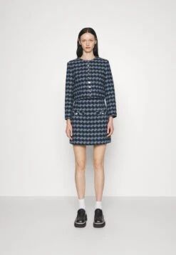 Sandro Recoupe - Blazer - Bleu/Noir -Dameskledingwinkel 581025cfeebb4a8f8d002e0a24071586