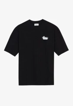 YOURTURN Rome Tee Unisex - T-Shirt Print - Black -Dameskledingwinkel 5a586dd82f884ae796e0df5e7c970645