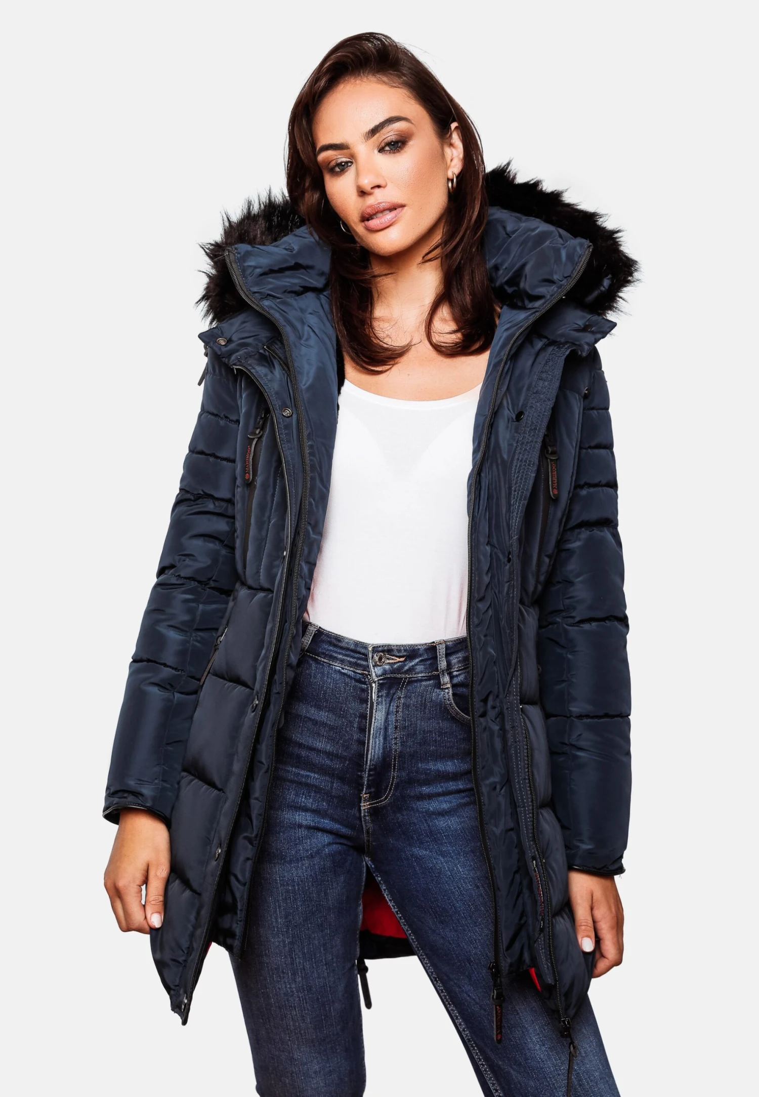 Marikoo Moonshine - Winterjas - Blue 5 Marikoo Moonshine - Winterjas - Blue - Afbeelding 5