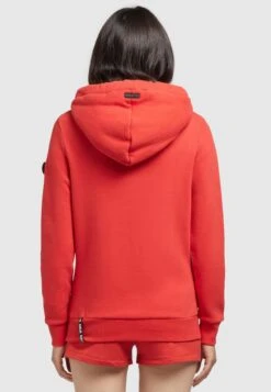 Khujo Rhabea - Hoodie - Rot -Dameskledingwinkel 6053a6de359843338a2f338ef42539c2