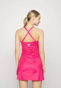 EA7 Emporio Armani Tennis Pro Freestyle Dress - Jurken - Fancy Pink Yarrow -Dameskledingwinkel 60e7ef679f3e4ec09e5da10d48241276