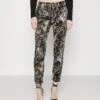 JUST CAVALLI Super Trousers Pocket - Straight Leg Jeans - Honey Mustard