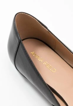 Anna Field Leather Ballerinas - Ballerina'S - Black -Dameskledingwinkel 6521b327bcf04992b277e651536be804