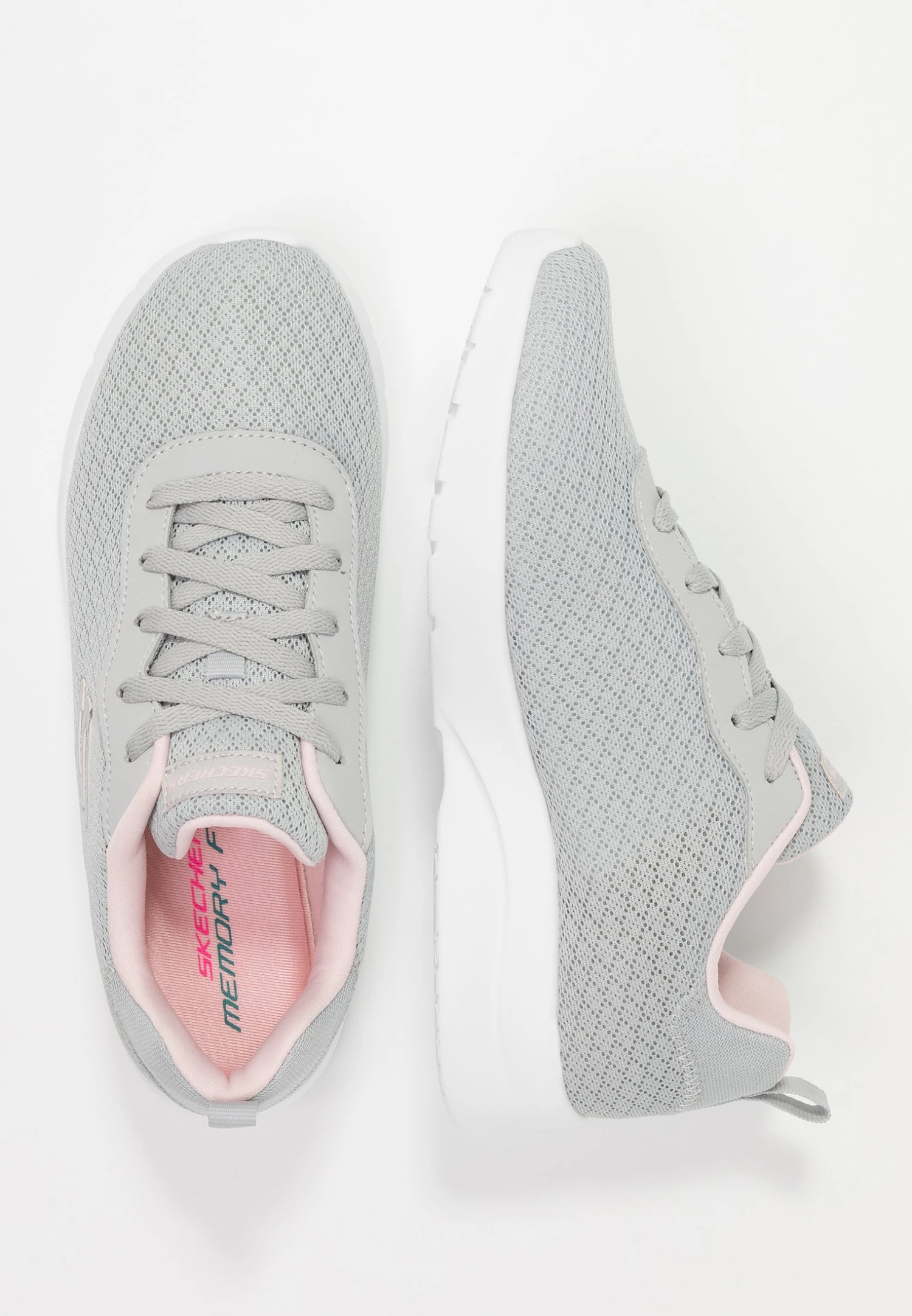Dynamight 2.0 - Sneakers Laag - Light Gray/Pink Trim 4 Dynamight 2.0 - Sneakers Laag - Light Gray/Pink Trim - Afbeelding 4