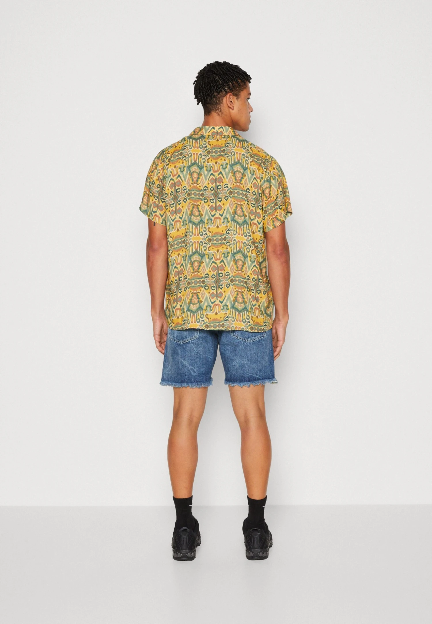 Kaotiko Shirt Jordania Unisex - Overhemdblouse - Mustard 3 Kaotiko Shirt Jordania Unisex - Overhemdblouse - Mustard - Afbeelding 3