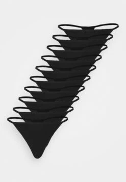 Anna Field Cody 10Pp Cotton Thong - String - Black -Dameskledingwinkel 6de15257f4c74e21863d51ea6a809790