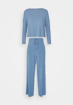 Anna Field Wide Leg - Pyjama - Blue -Dameskledingwinkel 73662d12d3de4a2d8216175c6b3ae005