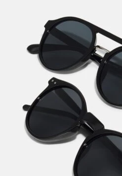 Pier One Unisex 2 Pack - Zonnebril - Black -Dameskledingwinkel 74d856a3cce342899219470f656bd803