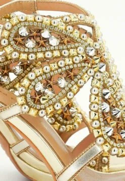 Alma En Pena Burano - Sandalen Met Hoge Hak - Gold 9 Alma En Pena Burano - Sandalen Met Hoge Hak - Gold -Dameskledingwinkel 76a8b91dcf234219bedb7d68900bb19d