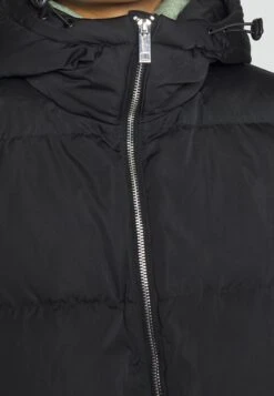 Yaspuffa Long Coat - Donsjas - Black -Dameskledingwinkel 77bdc5bdd4b1408dae48f5454bdd449a