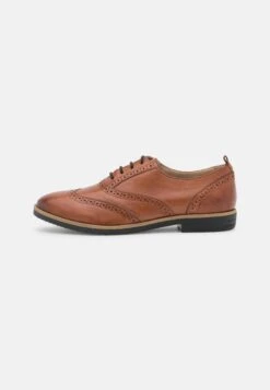 Anna Field Leather- Veterschoenen - Cognac -Dameskledingwinkel 791a6da02bd545929a160ca2a673523a