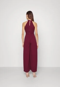 Wal G Arry Wide Leg- Jumpsuit - Wine -Dameskledingwinkel 7ab2b1a02de84d2ba34a196f2009ea72