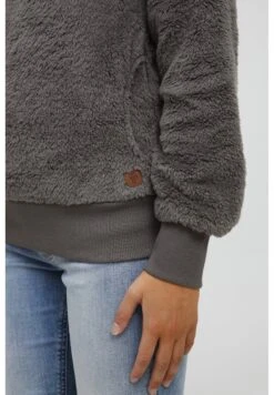 OXMO Oxanniki - Fleece Trui - Grey -Dameskledingwinkel 7adf09e2f6c0415b8542d8ca35dd8b88