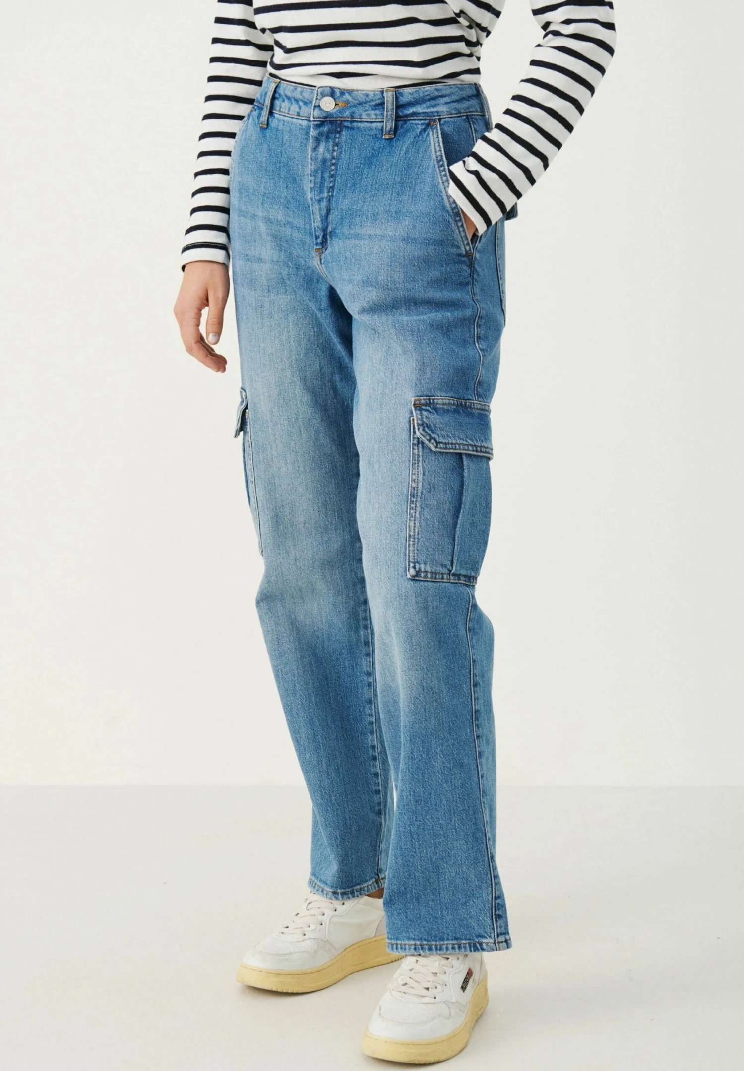 Part Two Vinka - Longsleeve - Dark Navy Stripe 5 Part Two Vinka - Longsleeve - Dark Navy Stripe - Afbeelding 5